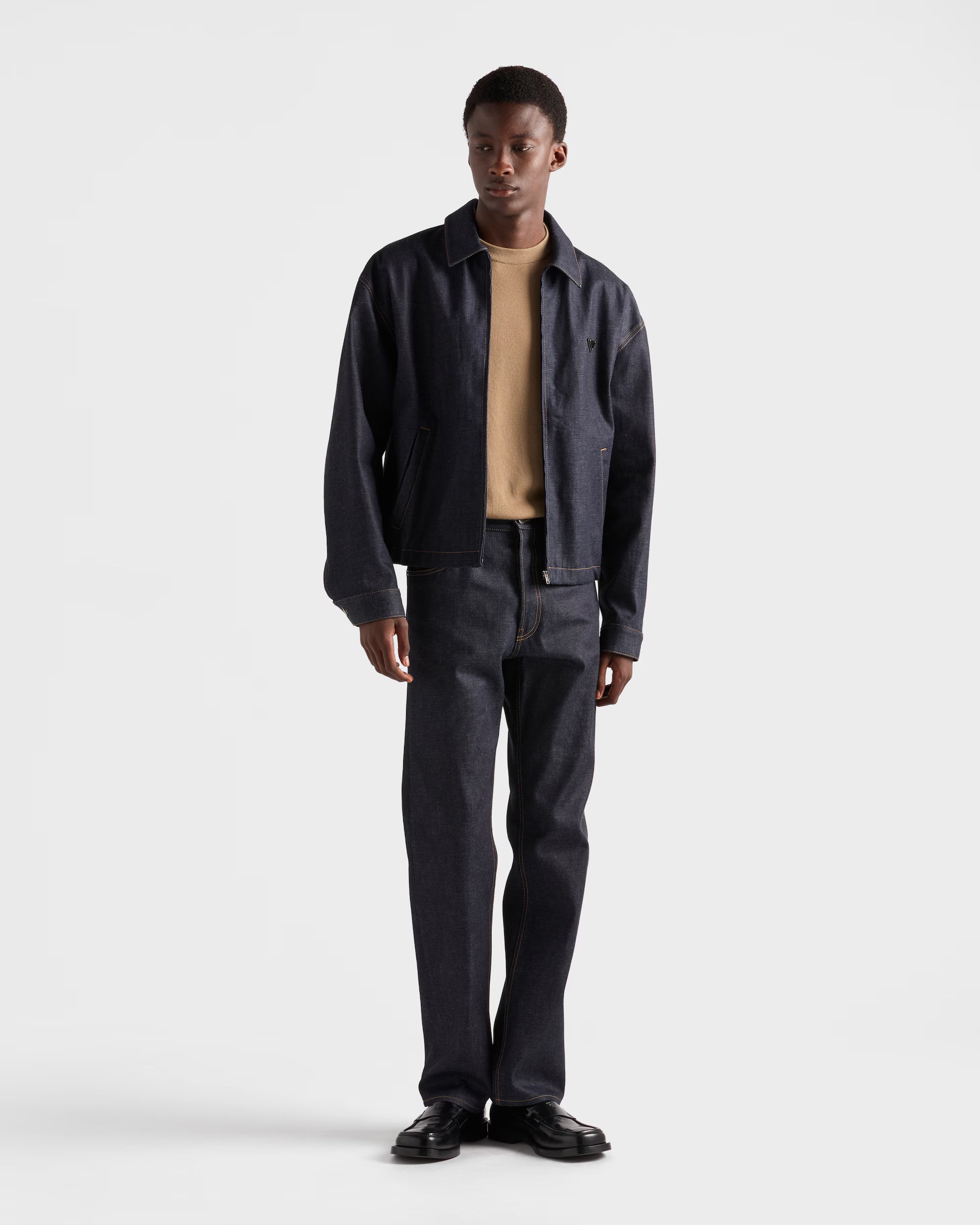 Low Rise Straight - Raw Indigo