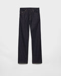 Low Rise Straight - Raw Indigo
