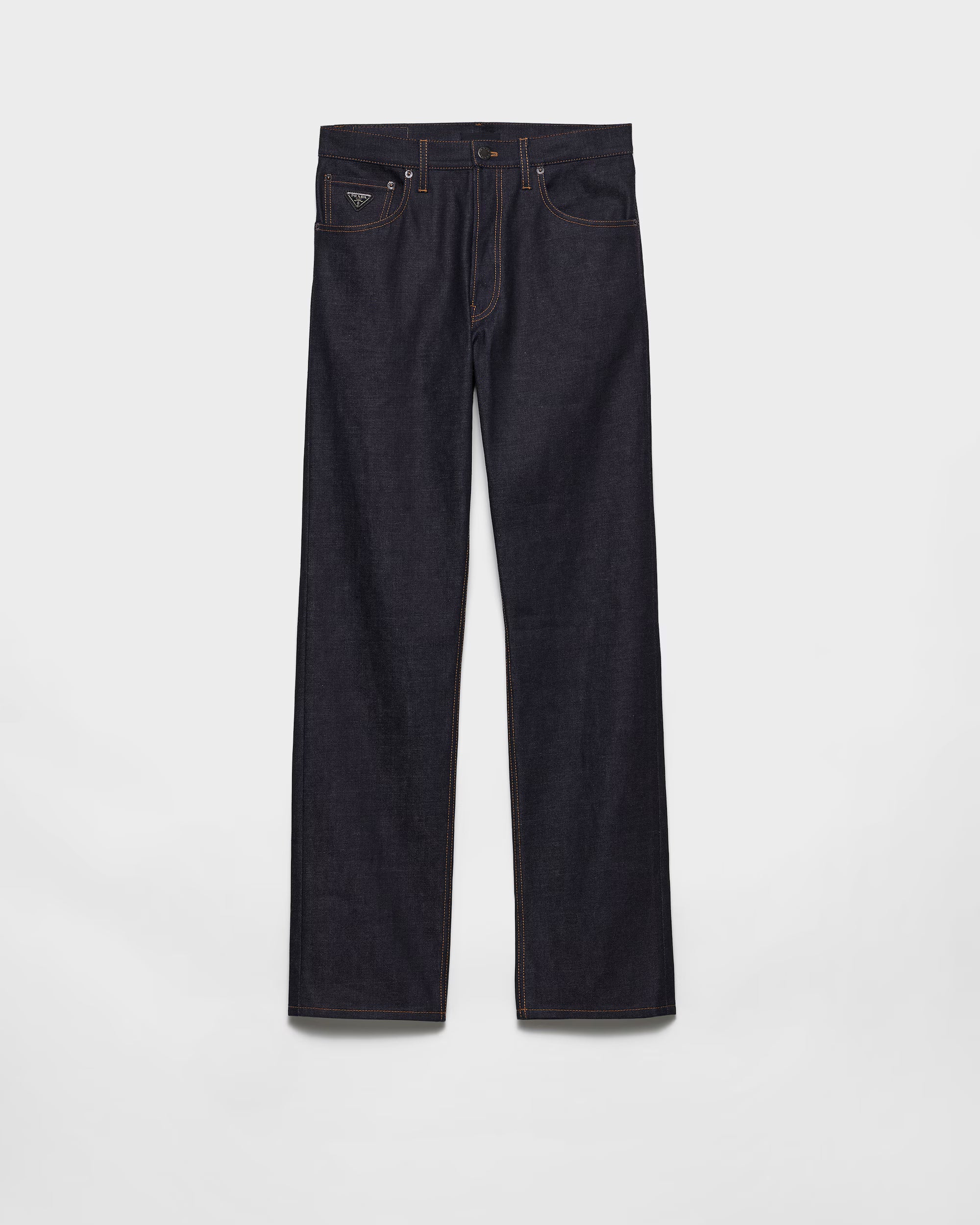 Low Rise Straight - Raw Indigo